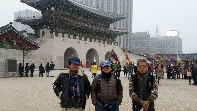 暖かい沖縄からいきなりマイナス10℃の韓国ソウル旅