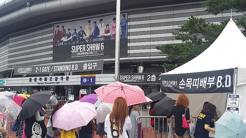 SUPER JUNIOR（スーパージュニアコンサートにいって来ました。