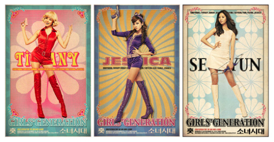 少女時代が「ボンドガール」に変身