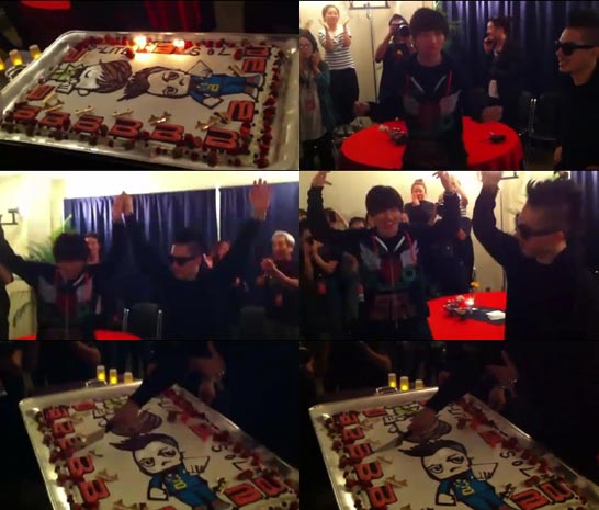 ＢＩＧＢＡＮＧのＳＯＬの誕生日パーティの映像を公開