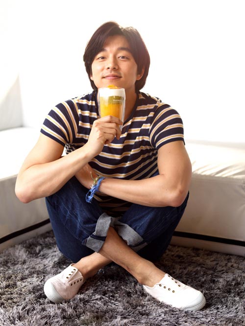 コン・ユ　「コーヒー」から思い浮かぶ芸能人１位