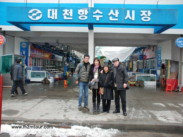 『大川の冬の海』　新鮮な空気、綺麗な浜辺、やっぱり海は冬かな!?　特にお刺身超美味しかったですよ。＾＾～＊＊＊