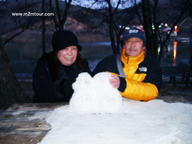 『ナミ島』２０周年記念の韓国旅行～＾＾韓ドラ大好きな奥様と幸せなひと時をご満喫できました。これからは一年一回海外旅行を目指してほしい～＾＾＊＊＊