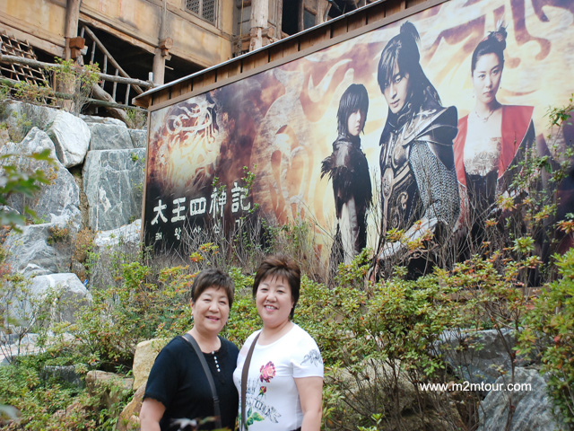 『大王四神記テーマツアー』　ヨン様ツアーの大王四神記ロケ地を自称３．４様のご案内で、色々とありがとう御座いました。本当にお客様が絶えないです~泣～TT嬉しくて～！＾＠