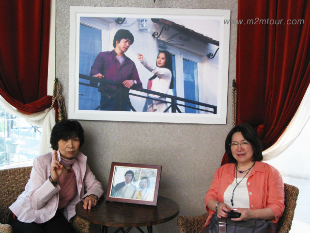 悲しき恋歌のロケ巡りのツアー。北海道からはるばる島までさすがファン@!@旅行の余韻は未だに続いてますか???