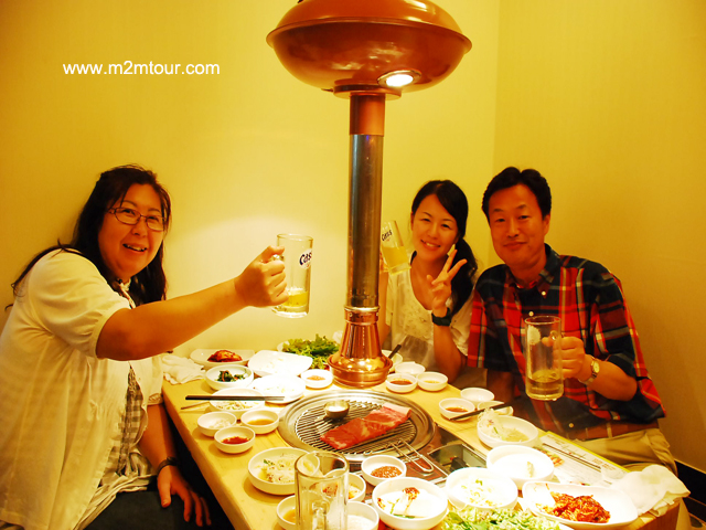 韓国焼肉　本場の味＾＾　ホルモンとミノが絶品です。