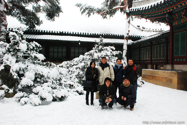 雪の日の昌徳宮の景色、最高です。＾＾