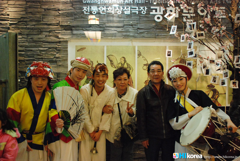 韓国伝統舞踊『パン公演』